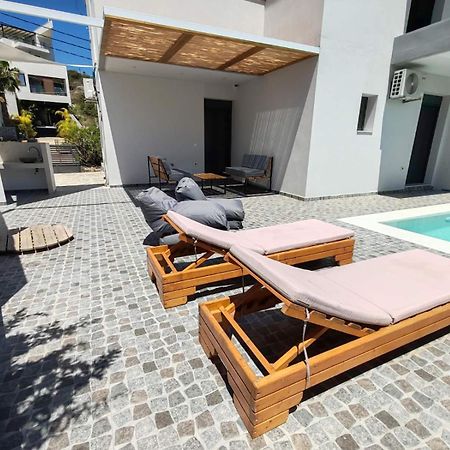 Amphitrite Beach House Villa Agios Nikolaos Exterior foto